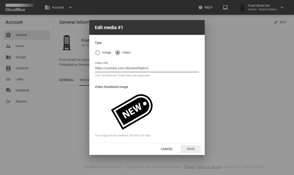 General Cloudblue Connect