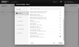 Reports Interface - CloudBlue Connect