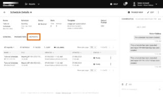 Reports Interface - CloudBlue Connect