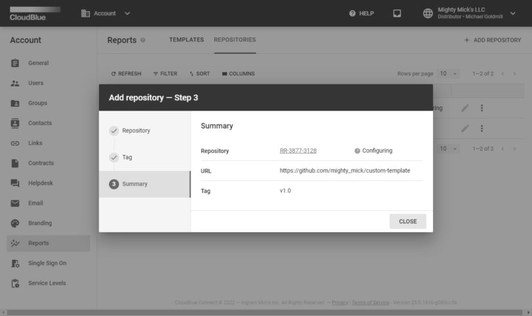 Custom Report Instructions - CloudBlue Connect