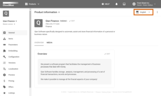 Product Localization - CloudBlue Connect